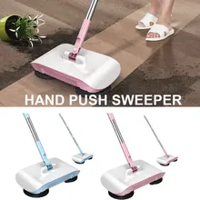 Easy Push Manual Spinning Floor Sweeper Rotates 360 Degrees Gets all The Corners