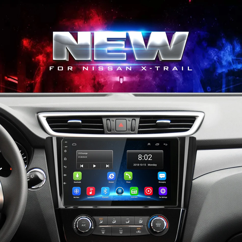 Clearance 2 Din 2G+32G Android Car Radio for Nissan X-Trail X Trail 3 T32 2013-2017 4G NET Stereo DSP RDS GPS Navigation GPS Head Unit 1