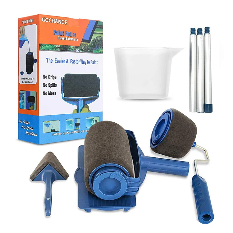 Wall Paint Roller Multifunctional Decorate Paint Brush Handle Tool