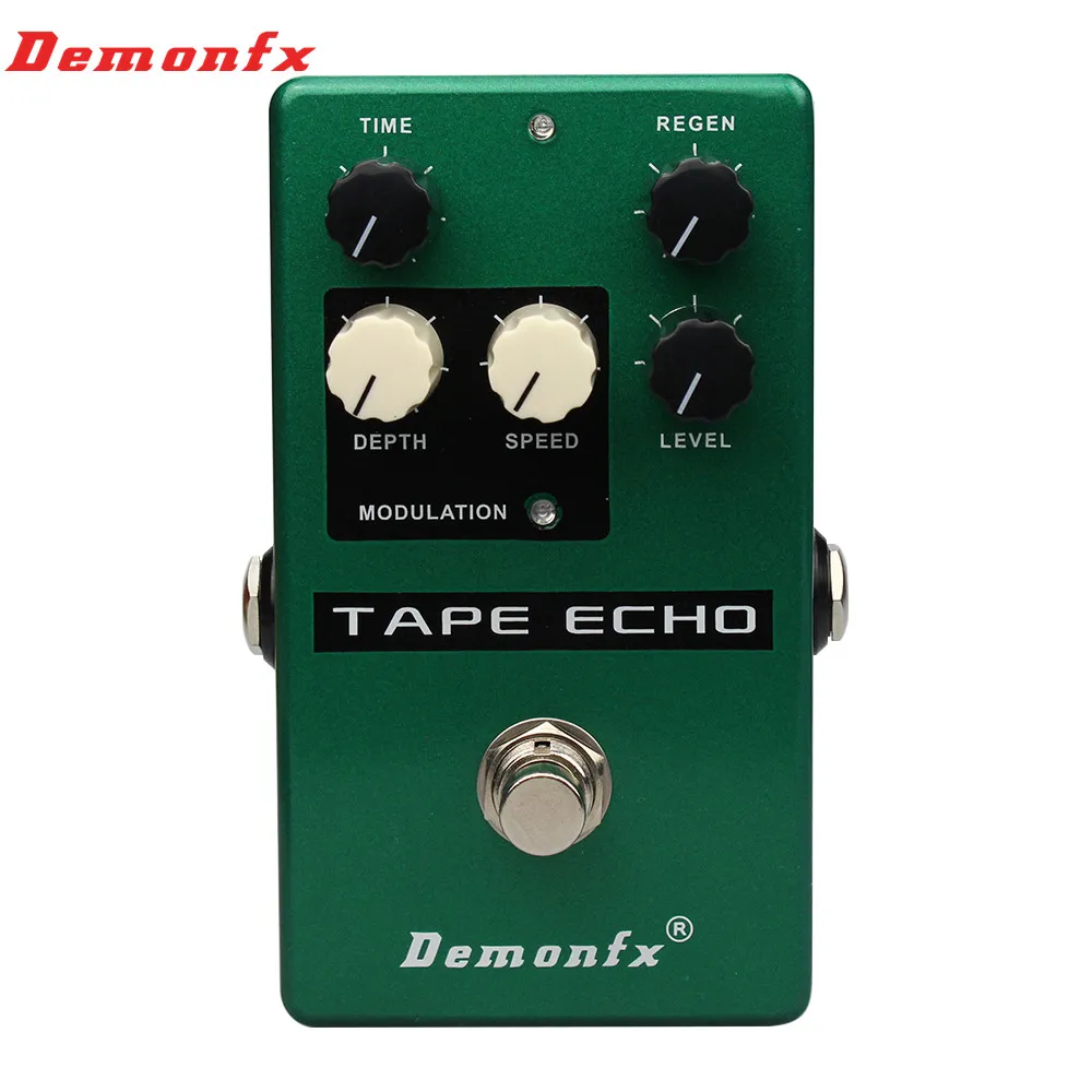 TAPE ECHO-Delay Guitar Effect Pedal Vintage Tape Delay Chorus -Demonfx Musical Instruments Guitar Tuner Pedalboard