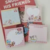50 Sheets Cute Cartoon Memo Pad Student Decorative Diary Non Sticky Notes Scrapbooking Diy Kawaii Notepad School Stationery 4