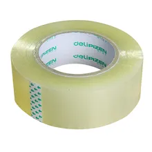 Deli 33009 Pinzheng серия прозрачная упаковочная лента 45mmx150y Код высокая вязкость клейкая упаковочная лента