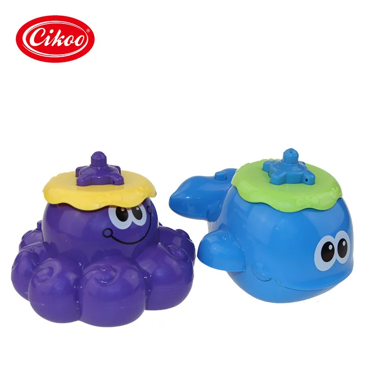 CIKOO КИТ Осьминог играть с водой детская игрушка для ванной воды всплеск ванная комната необычный Электрический Душ
