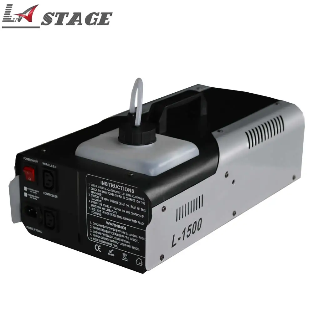 

Free Shipping 3L 1500W Remote Control/Wire Control Stage Fog Machine Professional Stage Dj Equipment