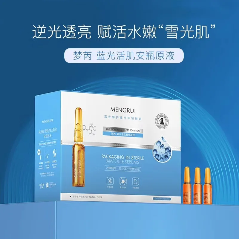 

Genuine Product Dream Rui Blueray Live Muscle Ampoule Liquid Hydra Bomb Slip Refresh the Screen Repair Improve Dry Lines Nursing