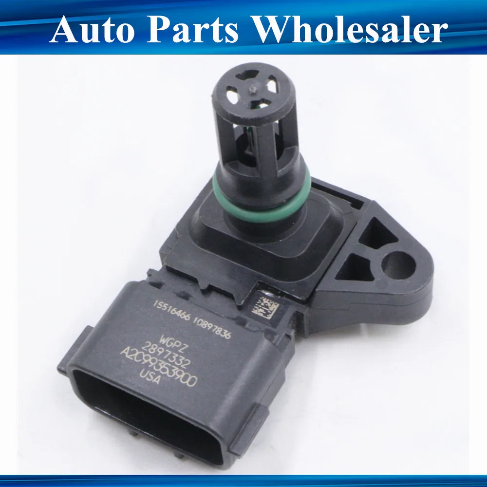 

Original New 2897332 4921850 A2C99353900 Air Pressure Temperature Sensor for Cummins 07.5-17, 6.7L Ram Diesel 2500-5500