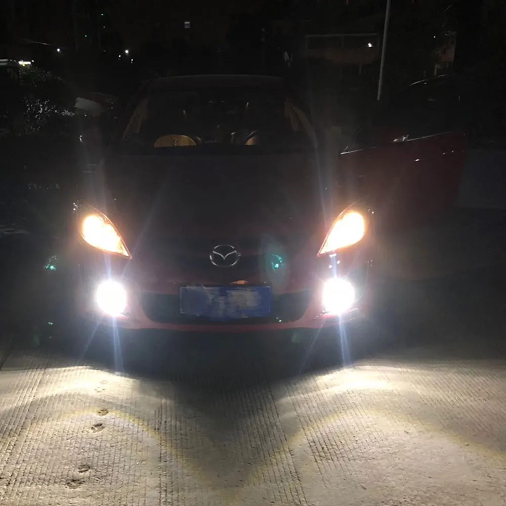 2 шт. H11 9006 HB4 светодиодный противотуманный фонарь лампа дневного света DRL для Mazda CX-7 2010 2011 CX-5 2012 MX-5 2009 CX-9 2013