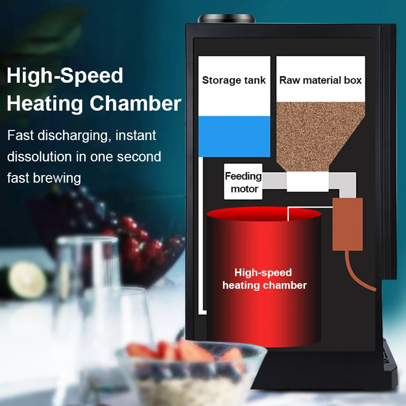 Commercial Instant Coffee Machine Self-service Drink Machine Full-automatic  Beverage Machine Cold/hot Drinker D-50sc-10 - Coffee Makers - AliExpress
