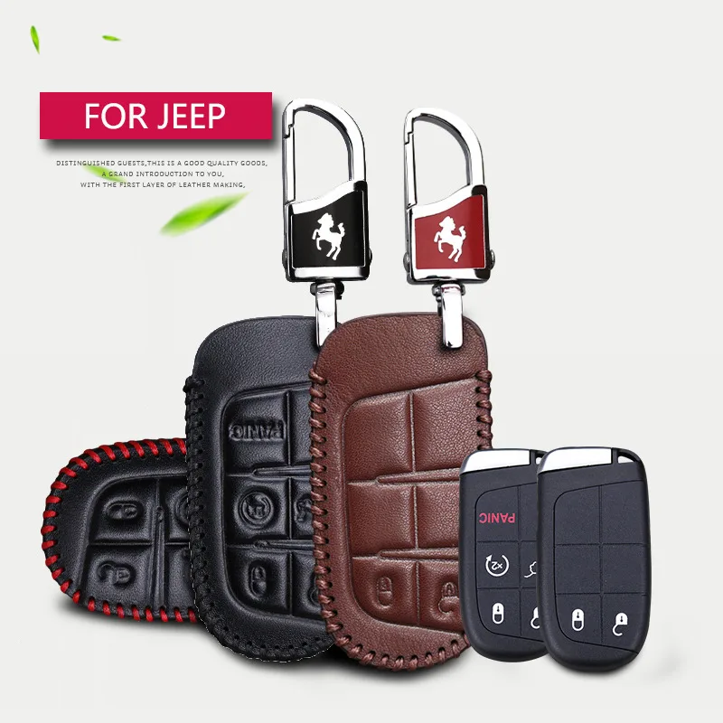 Кожаный Автомобильный Фотофон для Jeep Liberty Renegade Compass Grand Cherokee WK2 Wrangler Jl Patriot набор
