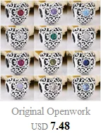 Оригинальная застежка в форме сердца, цепочка-змейка с кристаллами, ожерелье для бусины из стерлингового серебра 925, очаровательное Европейское ювелирное изделие DIY