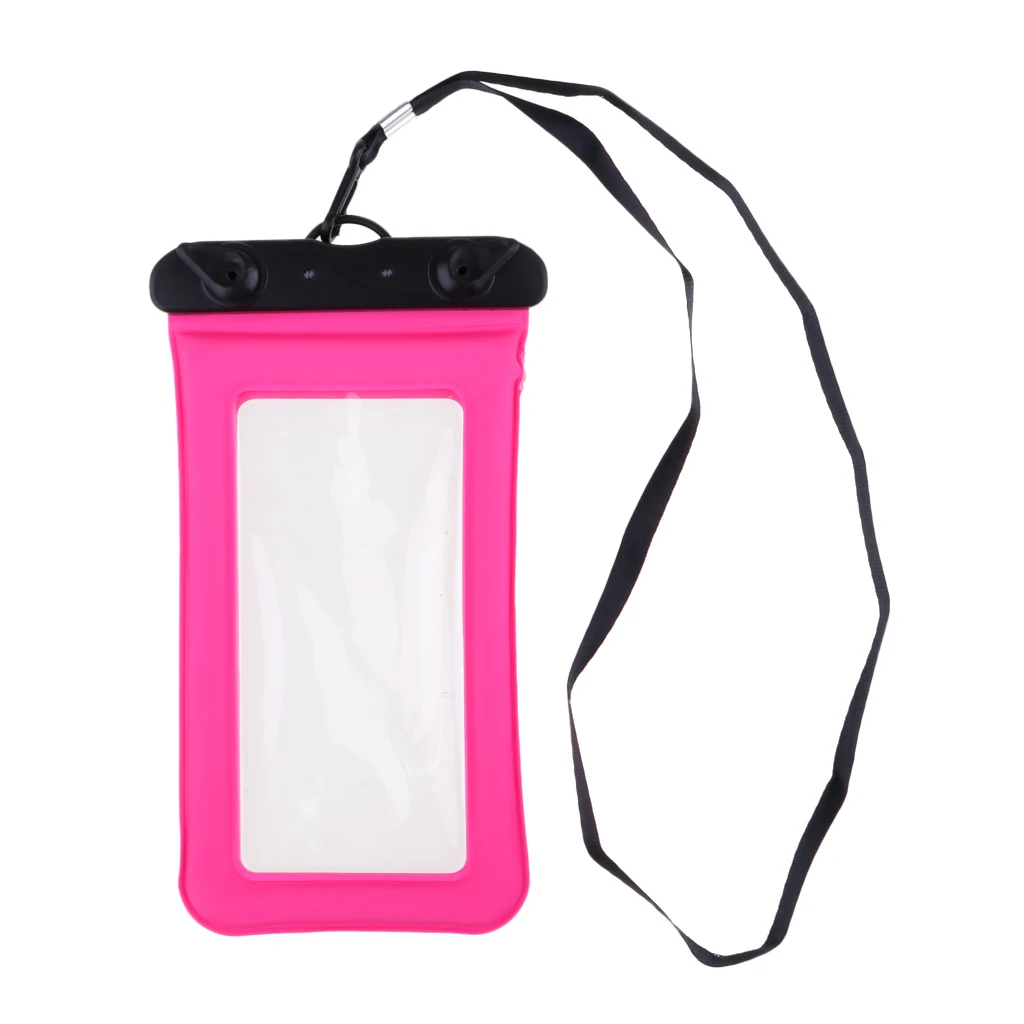 Waterproof Mobile Phone Bag Case Floating Air Bag Design Neck Strap Universal 6 Inches Phones Diving Equpment Set
