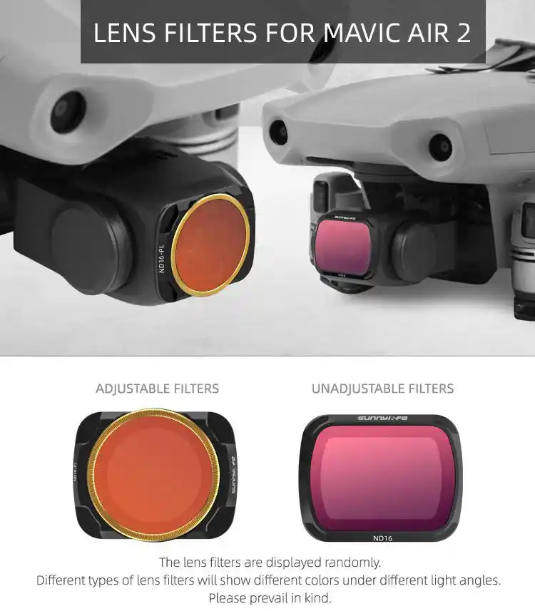 Lens Polarizer Mavic Air Polarising Filter Dji Mavic Air Polarizer