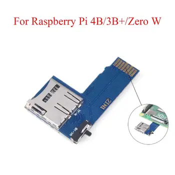 

Dual System Dual TF Card Adapter Memory Board 2 in 1 TF Micro SD Card Adapter With Switch For Raspberry Pi 4B/3B+/3B/ Zero W