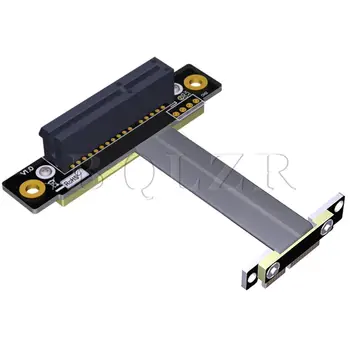 

BQLZR PCI-e PCI Express 4X to 1X Extender Extension Cable 90 Degrees for PC