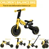IAMBABY, 5 в 1, складной детский велосипед для балансировки, Многофункциональный Детский самокат, детская коляска для От 1 до 6 лет ► Фото 3/6