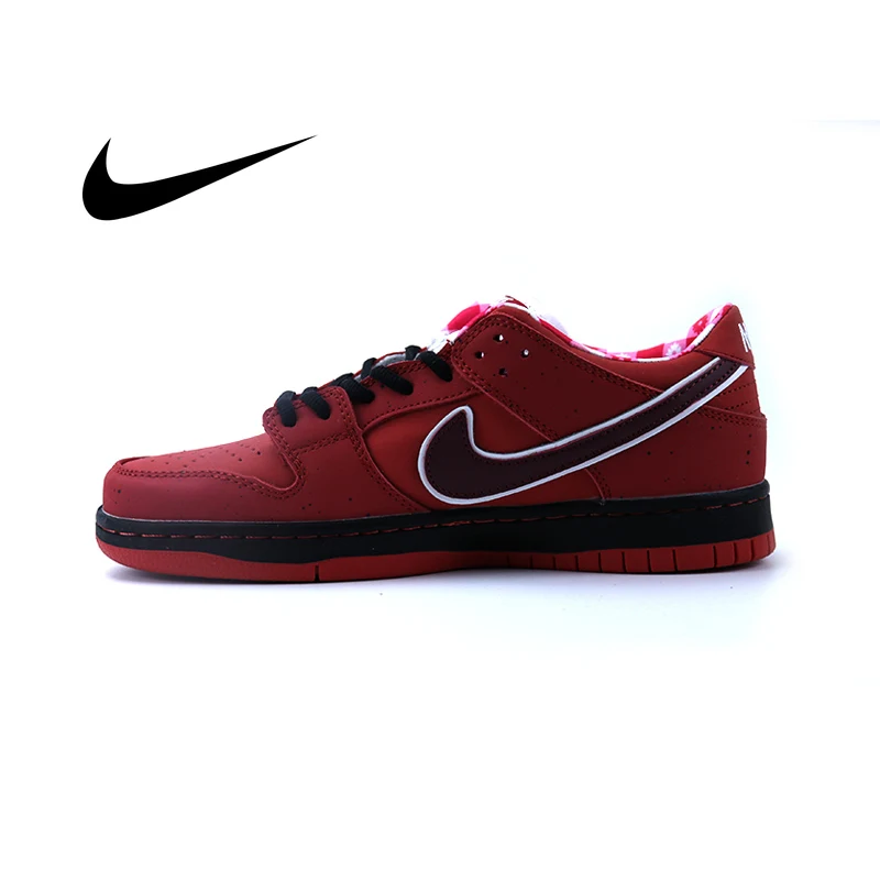 

Nike SB Dunk Low PRO Men's Skateboarding Shoes Red Sneakers Low-Top Breathable Anti-skid Wear-resistant Footwear High Quality