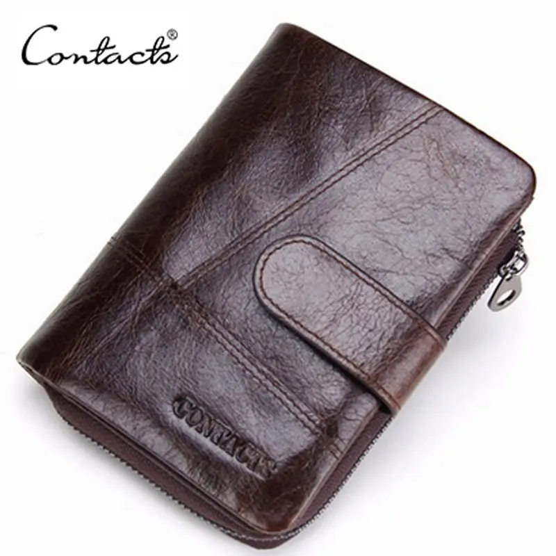 

Brand Genuine Leather Wallet Men Short Wallets Luxury Card Holder Price Male Purse Coin Bag Zipper Multifunctional Money Purse