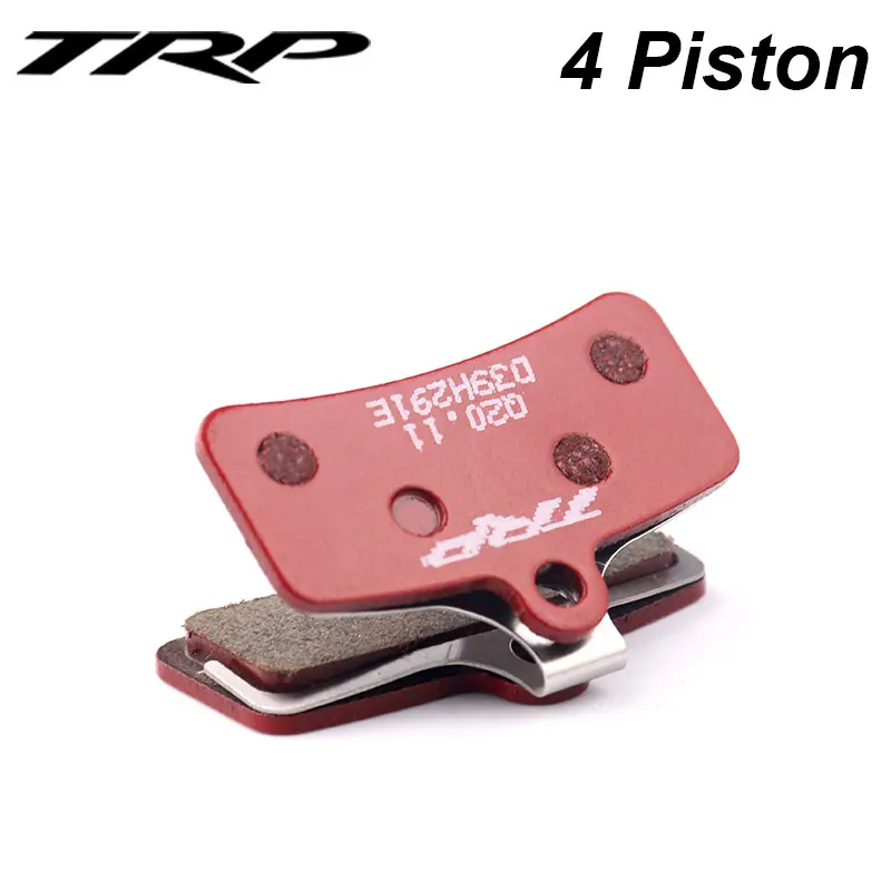 TRP Q20.11 Mountain Bike 4 Piston Brake Pads MTB Road Foldable Bicycle Disc Pad for HD-M745 M375 E725 G-SPEC TRAIL | Спорт и