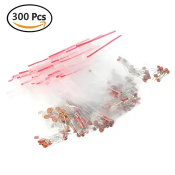 

300 Units Of Ceramic Capacitors 2Pf-01.1 Uf Of 30 Values X 10 Units Electronic Components Package Diy Sample Assortment Kit