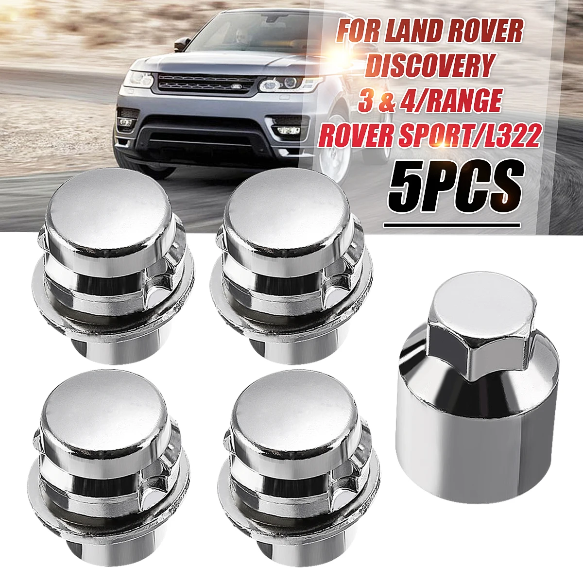 35 мм автомобильный комплект блокировки колеса набор колесных гаек болт для Discovery