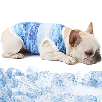 

Summer Dog Pet Cooling Vest Harness Cooler Jacket dog clothes Adjustable Pet Mesh Reflective Vest Harnesses