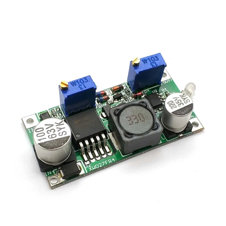 

DC-DC LM2596 HVS LM2596HVS 60V 3A понижающий постоянный ток/напряжение CC CV понижающий светодиодный индикаторный Модуль Преобразование высоких частот