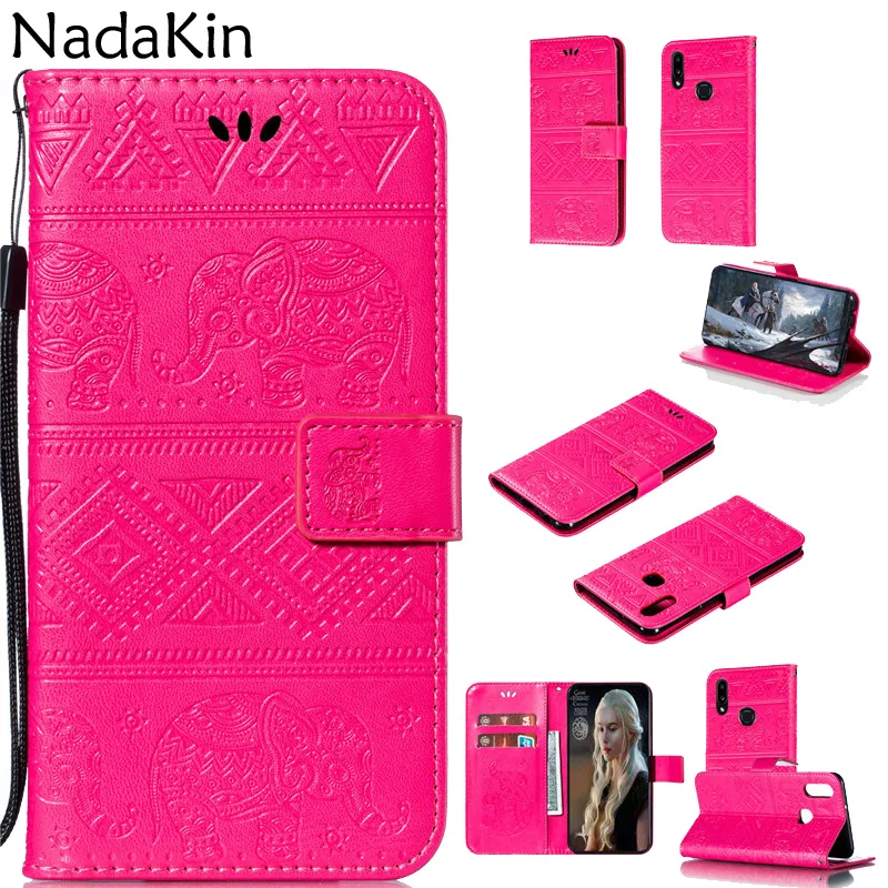 Wallet Phone Case for Huawei Mate 20 10 Lite P20 Nova 3i Y5 Y9 2018 Honor 9 7X 8X 8C Flip Cover with Animal Pattern | Мобильные