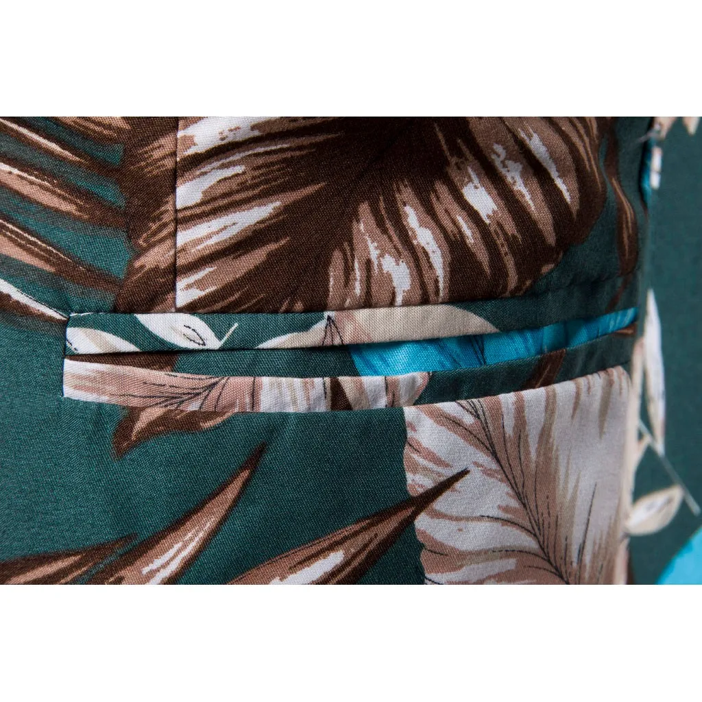 Womail, осень, новинка, Блейзер, Masculino, модный, с принтом в виде листьев, приталенный, Мужской Блейзер, с длинным рукавом, бизнес-платье, пиджак, куртка размера плюс