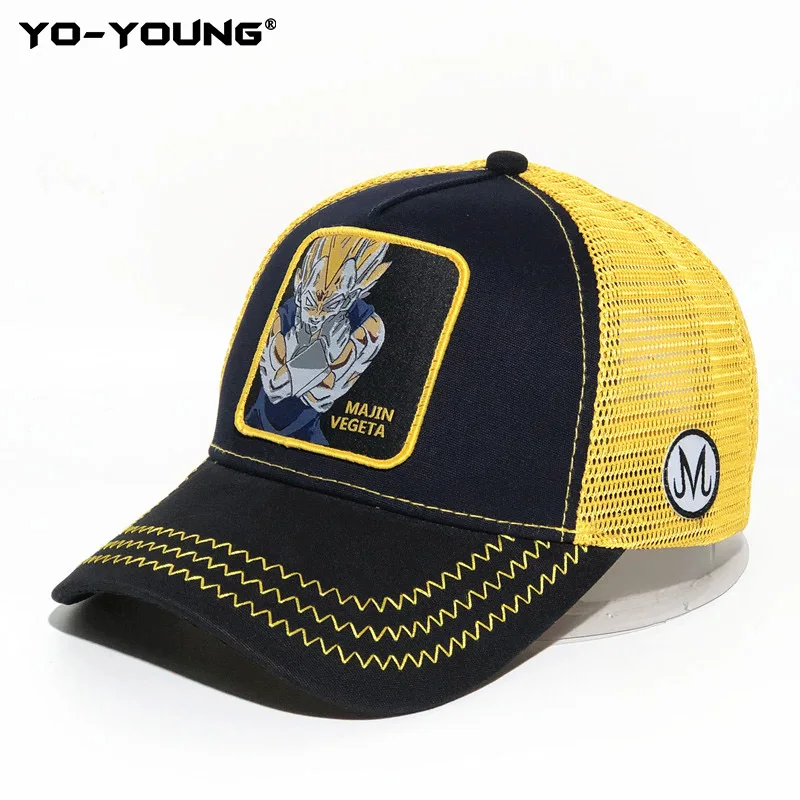 Yo-Young, бейсболки, качественные, с драконами, шапочки для мужчин и женщин, Gorra Goku, Детские Снэпбэк кепки для взрослых, шляпа от солнца, 53-59 см