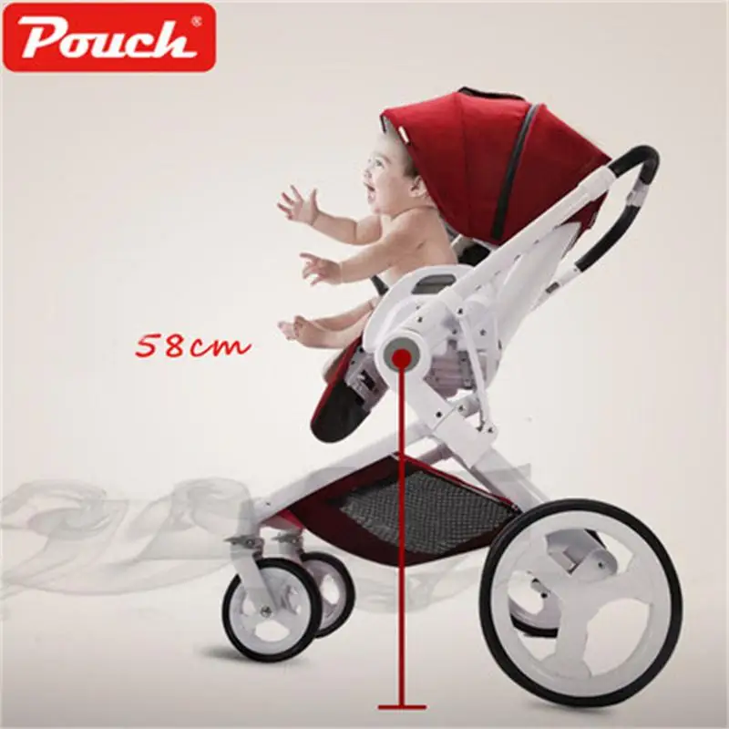 Сумка детская коляска P37High пейзаж детская коляска Kinderwagen sette трон детская складная прогулочная коляска для новорожденного