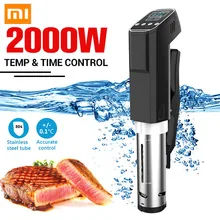 XIAOMI – cuiseur Sous Vide pour Slow Food, Machine à circulateur par Immersion, 2000W, 15l, avec écran LCD et minuterie, en acier inoxydable