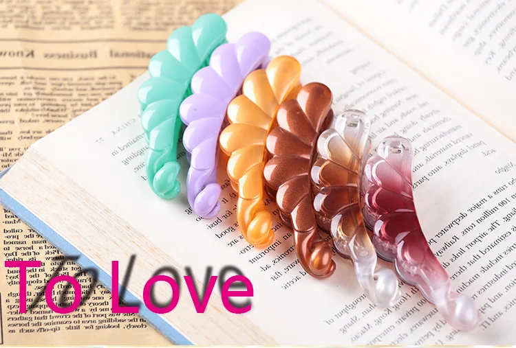 As Genuine Product Wholesale Banana Clip Horizontal Clip Ponytail Clip Headband Turned Accessories