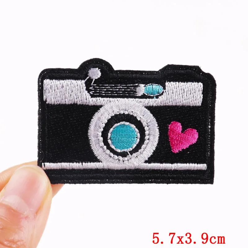 Cartoon Embroidered Patches On Clothes Letter Flower Patch Applique Clothing Thermoadhesive Patches For Clothing Stickers Badges 