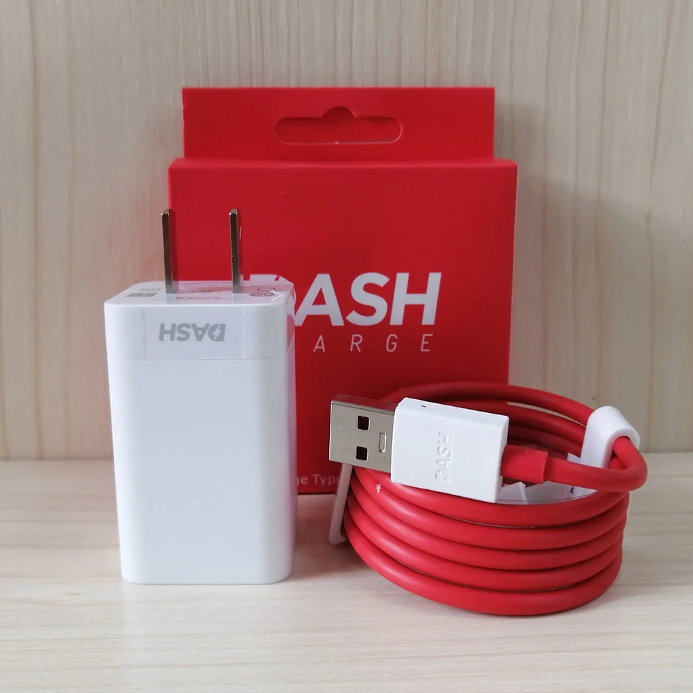 Oneplus Dash Зарядное устройство 5V4A для One plus 6 5/5 T/3/3T тире зарядный адаптер 100 см круглый Dash USB зарядка Тип C кабель - Тип штекера: US Charger and Cable