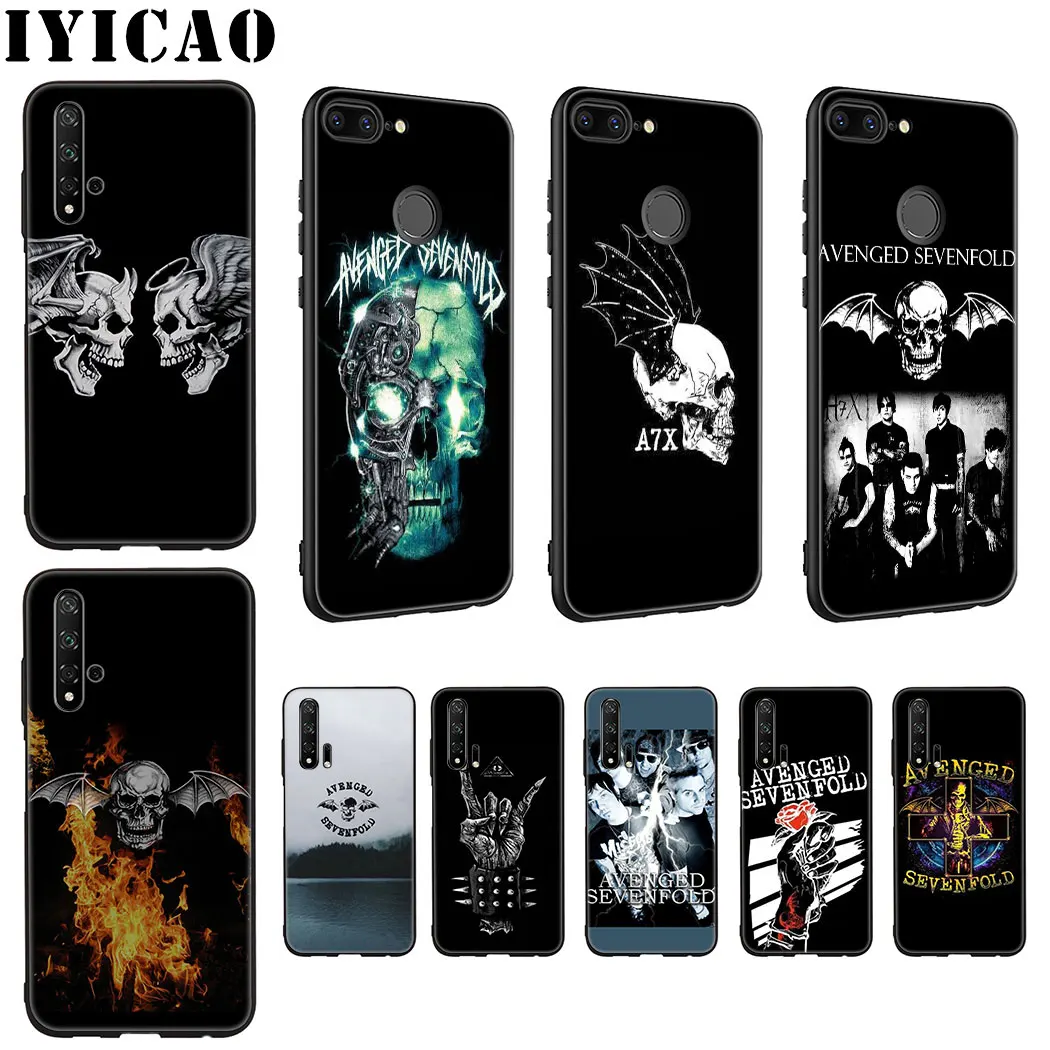 Мягкий силиконовый чехол Avenged Sevenfold для Huawei Honor view 20 9X 7A Pro 10 9 8 Lite 8X 8C 7X 7C 6A Note |