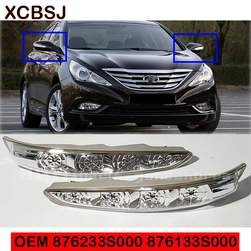 OEM 876133S000 876233S000 светодиодный сигнал поворота заднего зеркала для h yundai Hybrid i45 SONATA 2009