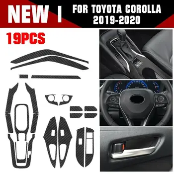 

Parts Sticker For Left-Hand Drive Vehicles ABS 19PCS For Toyota Corolla 2019-20