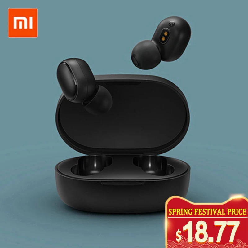 

Xiaomi Redmi Xiaomi Wireless earphone Voice control Bluetooth 5.0 Noise reduction Tap Control