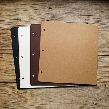 

10pcs Inner Pages Loose-Leaf Graffiti Album Photo Hand-Painted DIY Photo Album Inner Page For Baby Children Wedding Lover Family