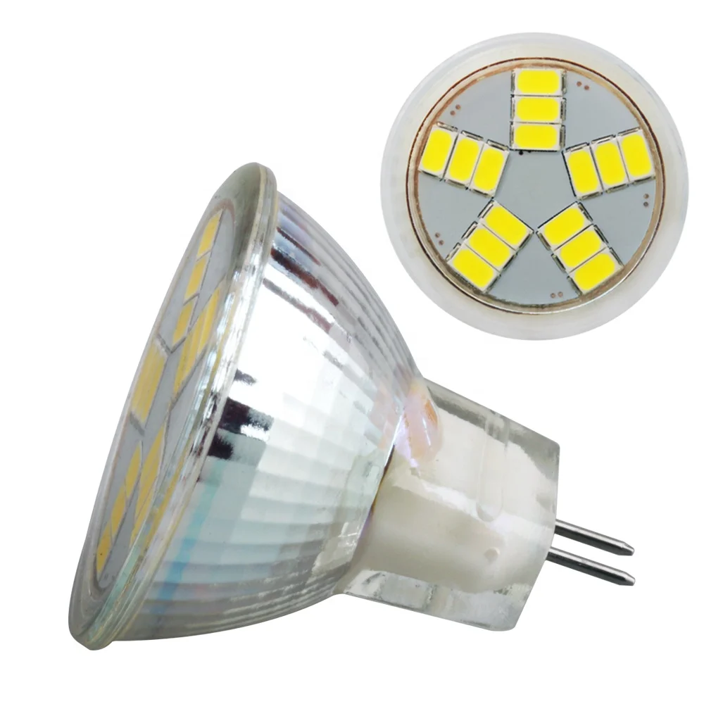 MR11 Светодиодный точечный светильник DC/AC 12 В 3 Вт 5 7 5730 SMD светодиодный