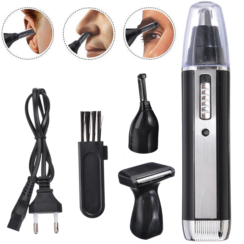 Offer Offer for  3 in1 Electric Ear Nose Trimmer for Men's Shaver Rechargeable Hair Removal Eyebrow Trimer Safe Last