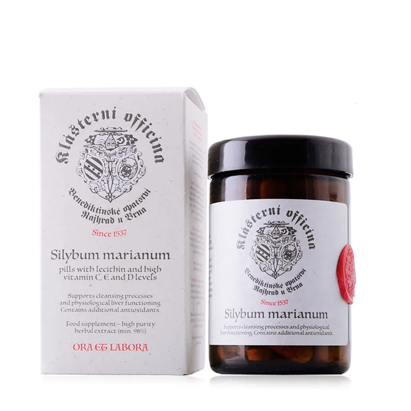 

60 capsules help to sleep 98% silymarin bright skin to protect the liver for Liver Support, Cleanse,Detox Heal
