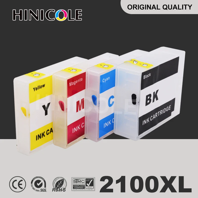 

Hinicole Ink Cartridge PGI 2100 For Canon MAXIFY Ib4010 IB4110 MB5110 MB5310 MB5410 Refill Cartridge