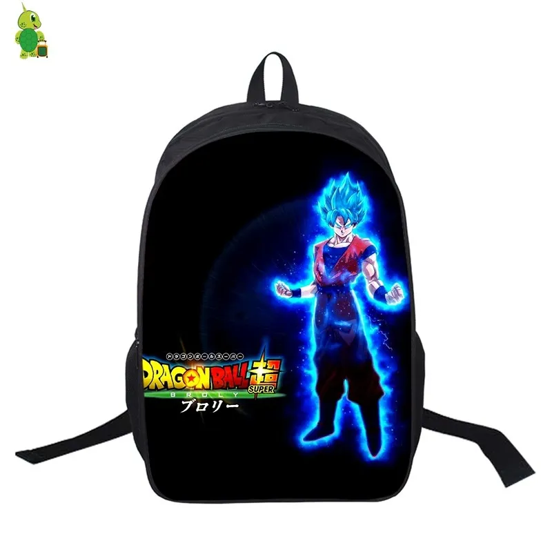 Dragon Ball Супер Broly рюкзак с Гоку мультфильм школьные сумки для подростков девочек мальчиков ноутбук рюкзак для женщин мужчин Дорожная сумка на плечо - Цвет: 10