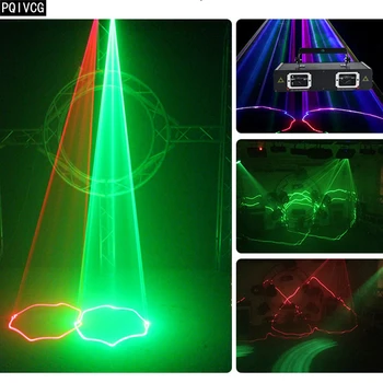 

R G Double head laser light Red green scan laser DMX512 dj laser
