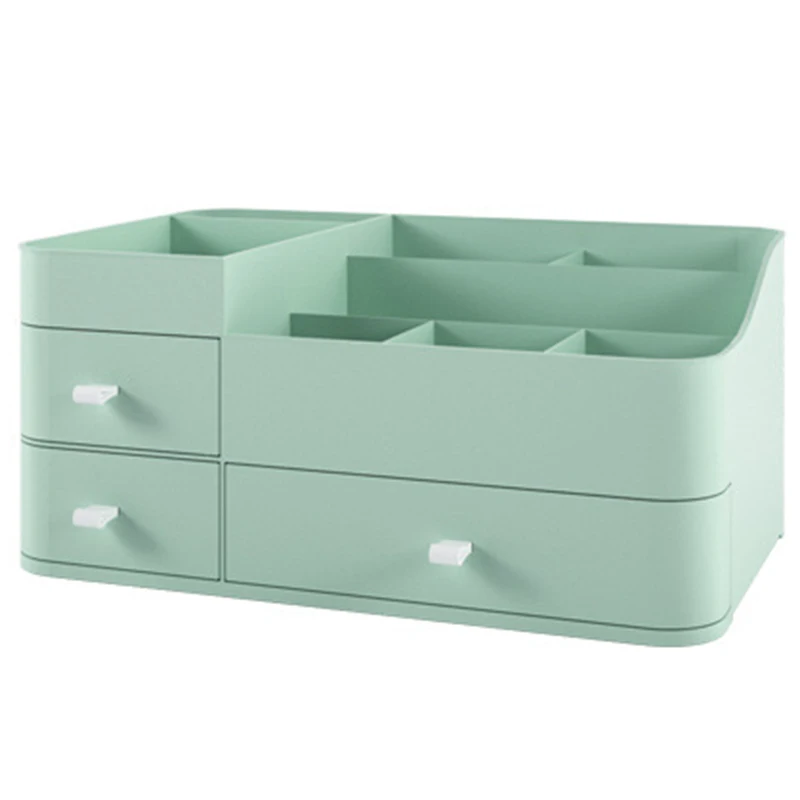 Plastic Makeup Organizer Drawer Cosmetic Container Makeup Brush Holder Large Desktop Sundries Storage Box Bathroom Storage