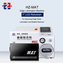 Edge Lamination Machine OCA Vacuum Laminating Machine For Samsung Edge Glass Lamination And Bubble Remover Repair Renovation
