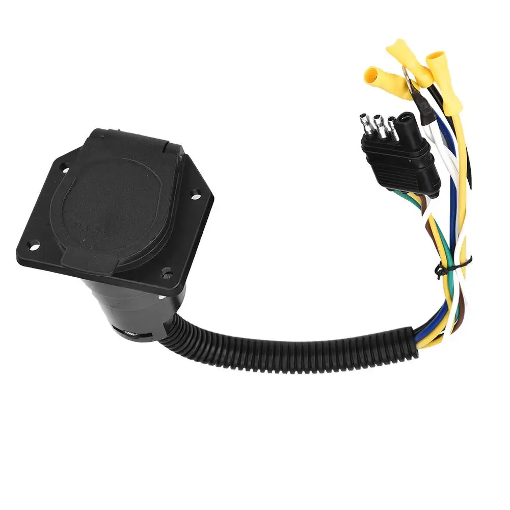 12V 4Pin-7Pin адаптер штепсель-переходник для прицепа Штепсель для автофургона адаптер