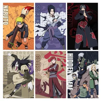 

Japan Anime Naruto Uzumaki Notebook Uchiha Itachi Note Book Sasuke Poster Cover Notepad Organizer Schedule Book Stationary