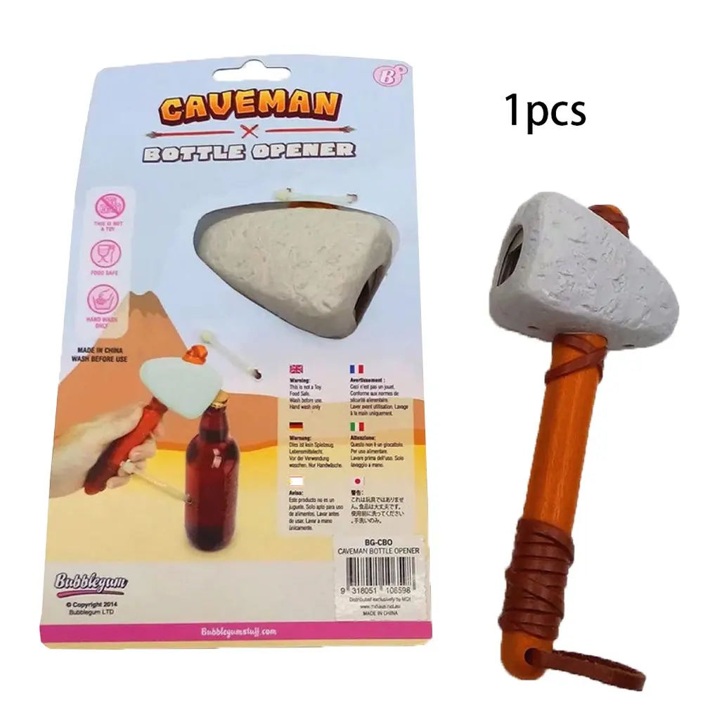 

Original Stone Tool Opener Beer Opener Opener Hammer Shape New Strange Beer Opener Professional Fashion